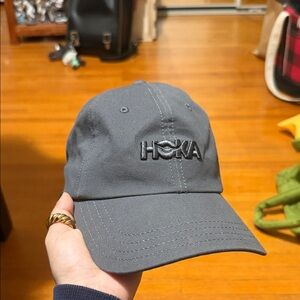 Hoka Charcoal Gray Running hat